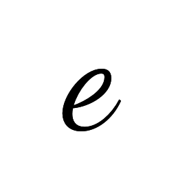 cursive_e