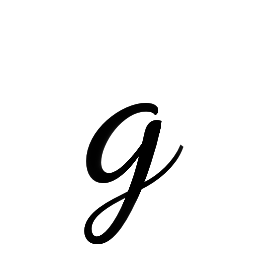 cursive_g