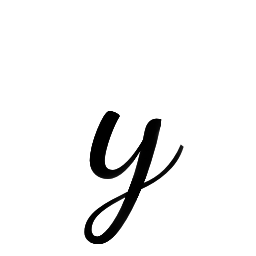 cursive_y